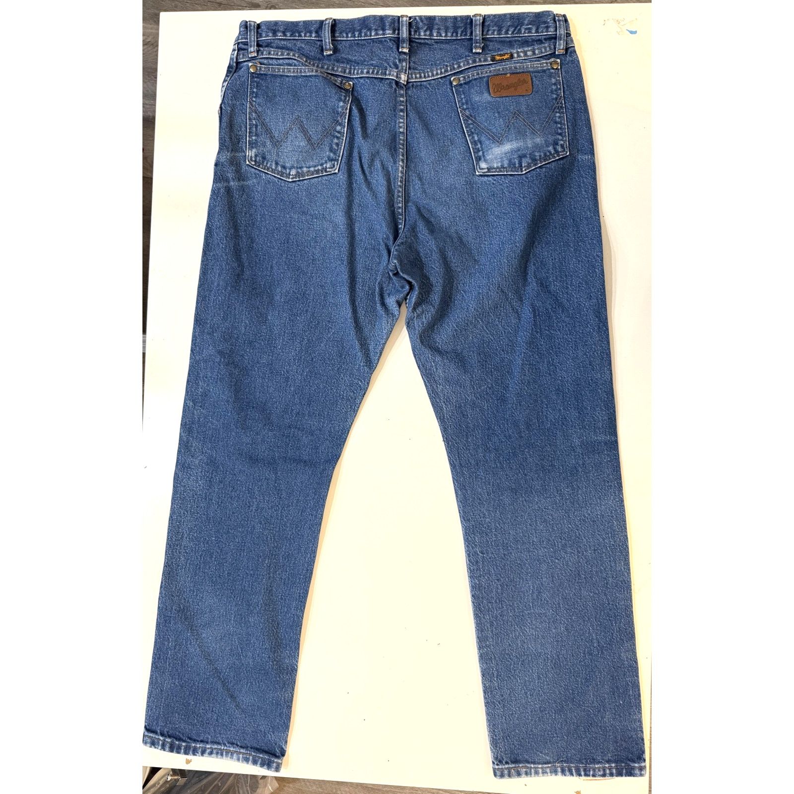 Wrangler Wrangler Jeans Mens 40x32 Blue 47MWZ Regular Fit Cowboy Y2K Size US 40 / EU 56 - 9 Thumbnail