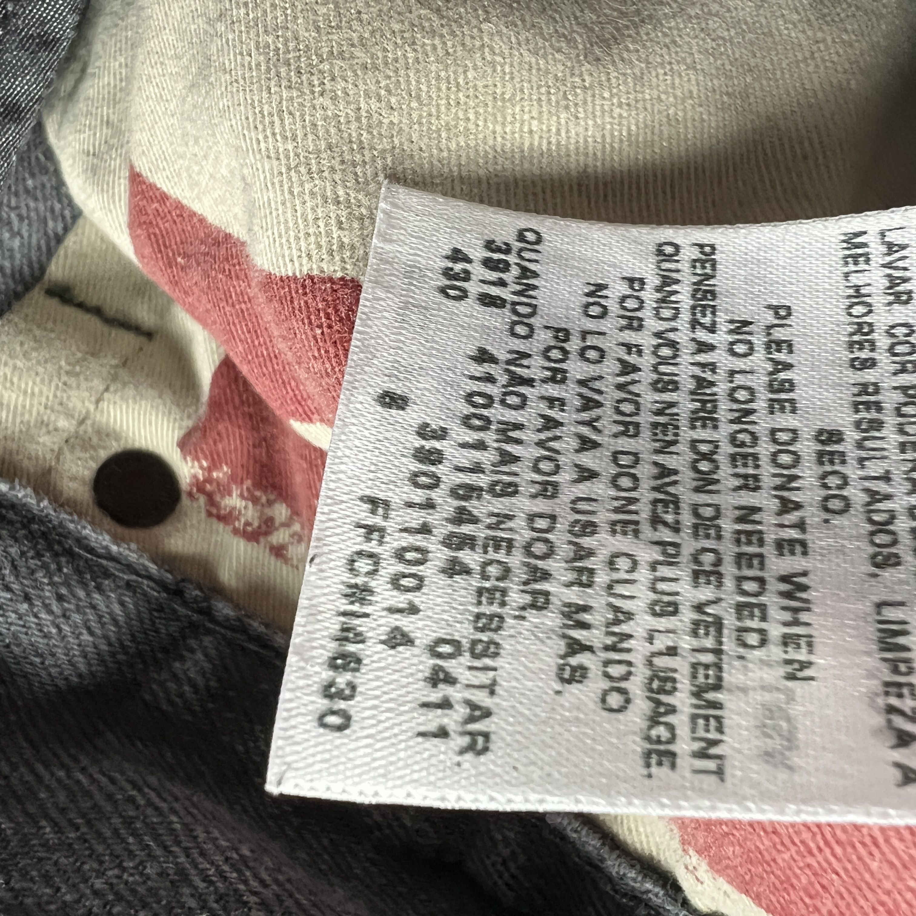 Levi's Levi's Selvedge Jeans Matchstick Skinny Grey Faded Denim Size US 32 / EU 48 - 10 Thumbnail