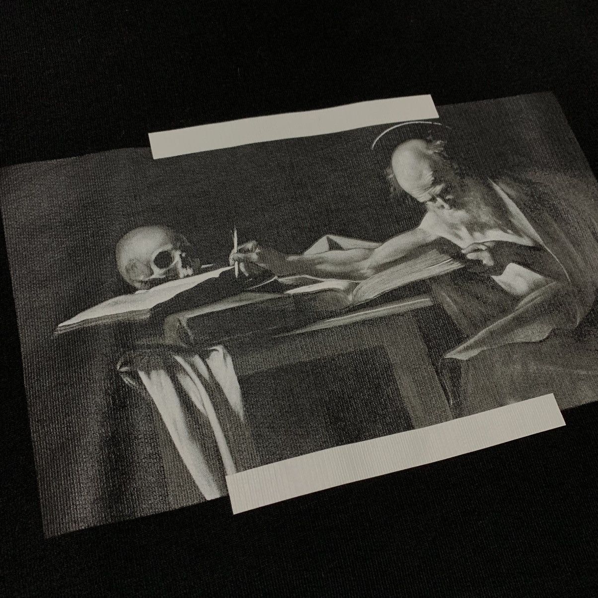 Off-White Off White Medium Caravaggio Graphic Black Sweatshirt Virgil Size US M / EU 48-50 / 2 - 4 Thumbnail