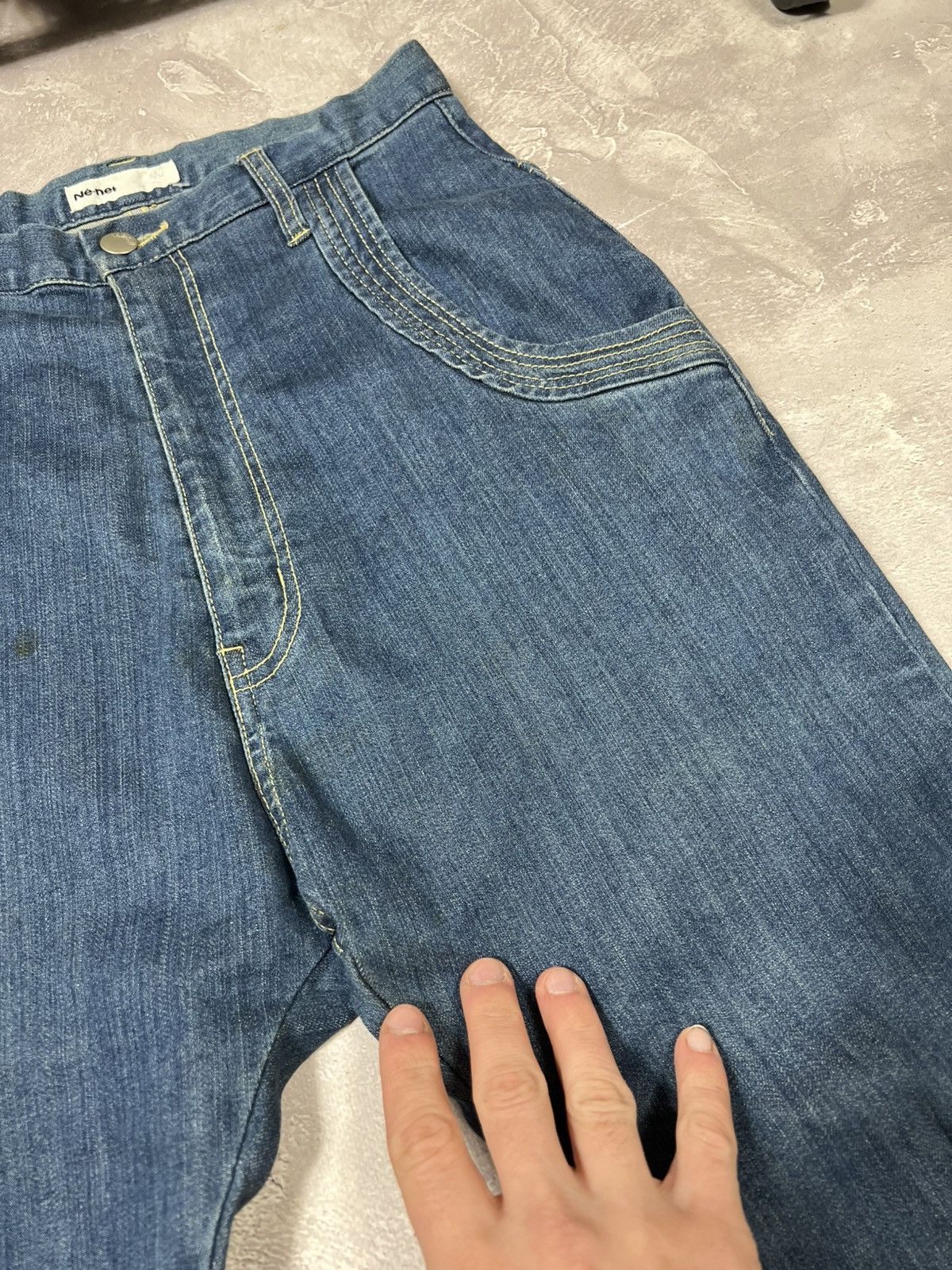Ne-Net Vintage Ne-Net by Issey Miyake Japanese Jeans Size 30" / US 8 / IT 44 - 6 Thumbnail