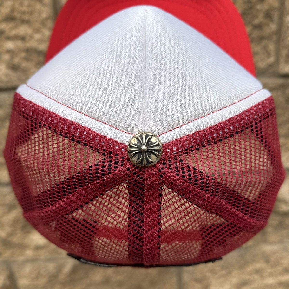 Chrome Hearts Chrome Hearts Multi Color Crosses Trucker Hat Size ONE SIZE - 5 Thumbnail