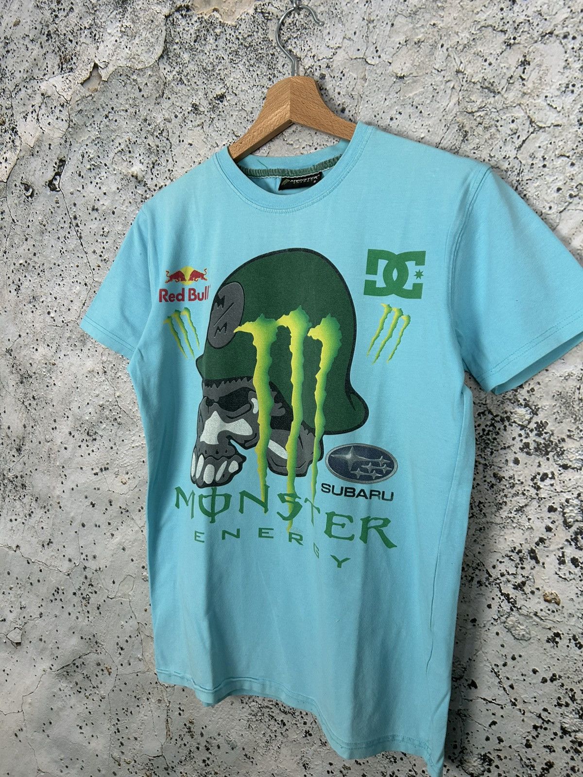 Vintage Monster Energy Vintage Graphic Tee Subaru Racing 90s Rare Size US S / EU 44-46 / 1 - 2 Thumbnail