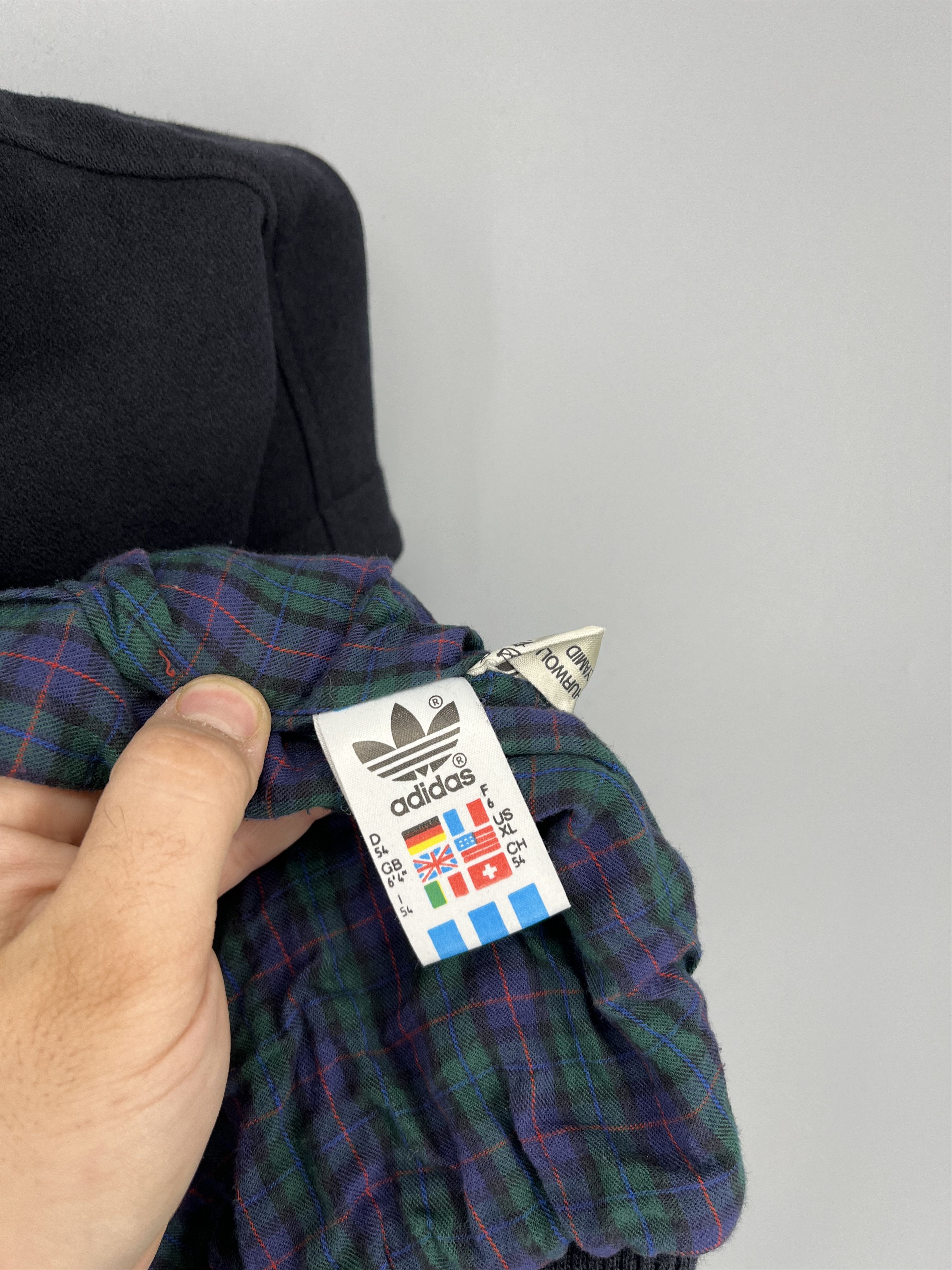 Adidas Adidas Originals Rare Vintage 70s Wool Jacket Size US XL / EU 56 / 4 - 9 Thumbnail