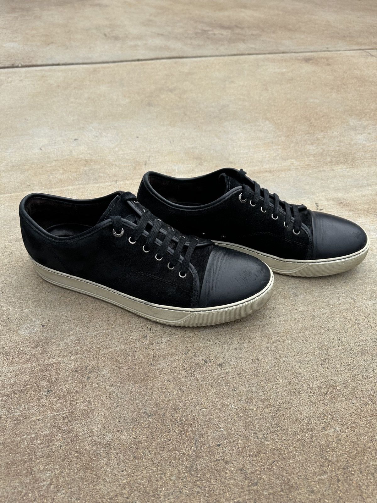 Lanvin Lanvin DBB1 LEATHER & SUEDE Size US 9 / EU 42 - 2 Thumbnail