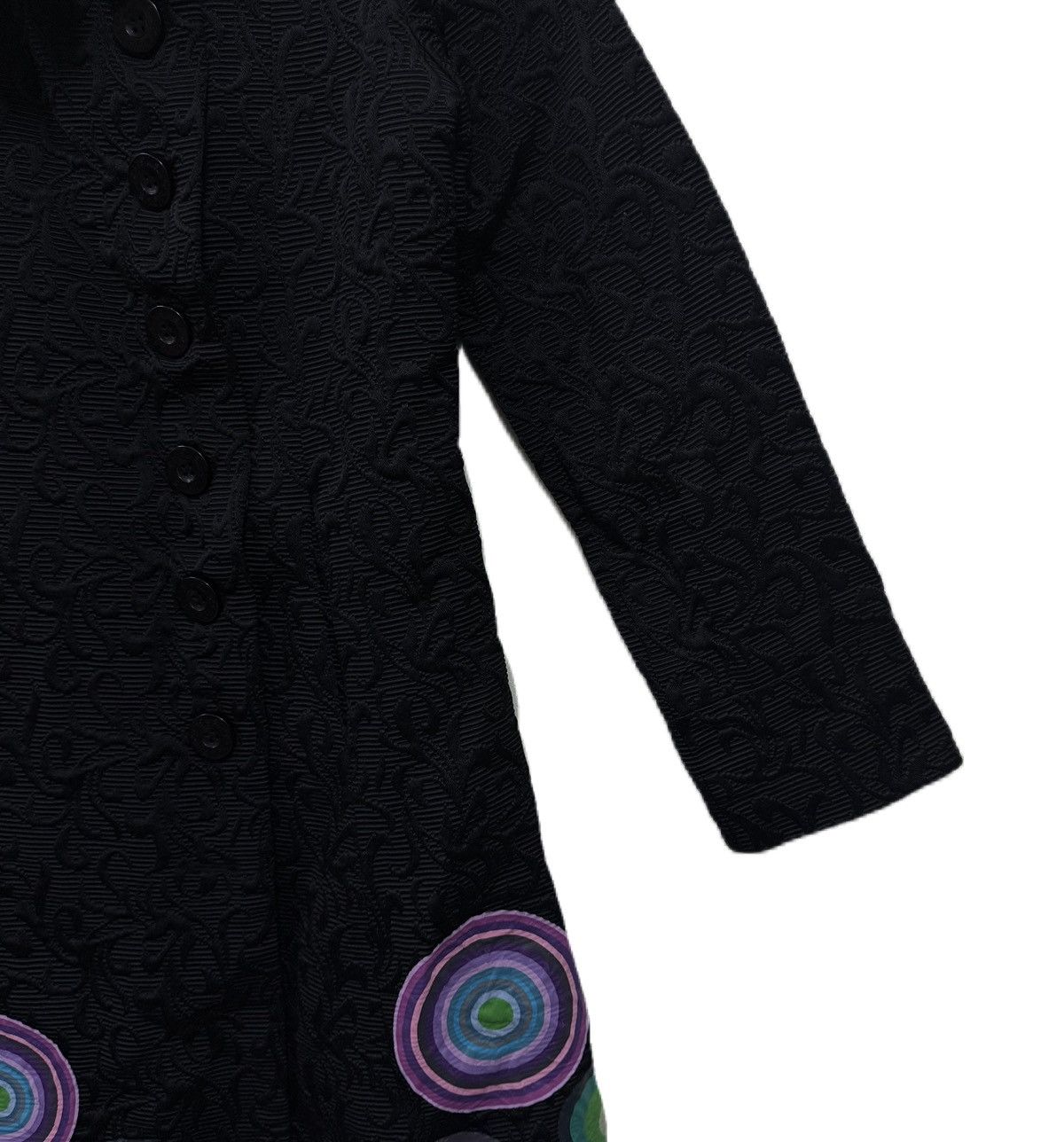 Desigual Desigual Rainbow Trench Coat Size S / US 4 / IT 40 - 8 Thumbnail