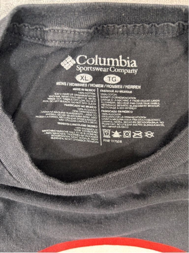 Columbia Men's Columbia Portland Graphic T-Shirt, XL, Black Size US XL / EU 56 / 4 - 8 Thumbnail