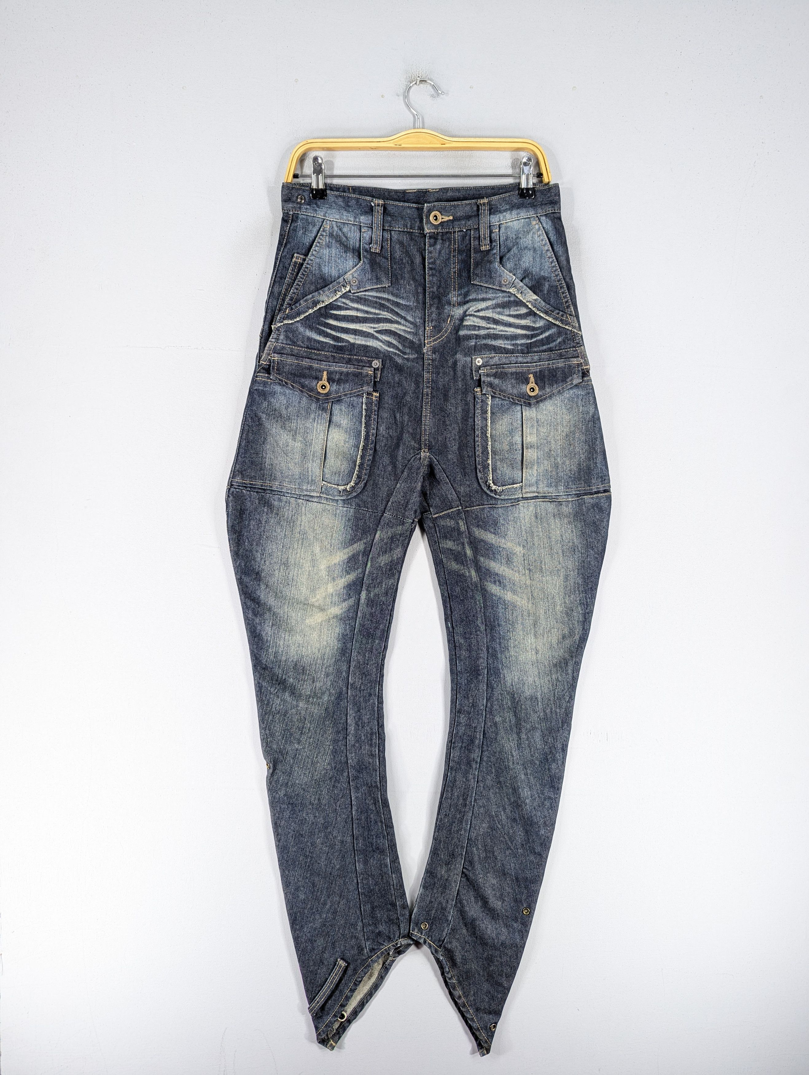 PPFM ❗RARE❗PPFM Destruct Product J Cut Jeans Size US 30 / EU 46 - 1 Thumbnail