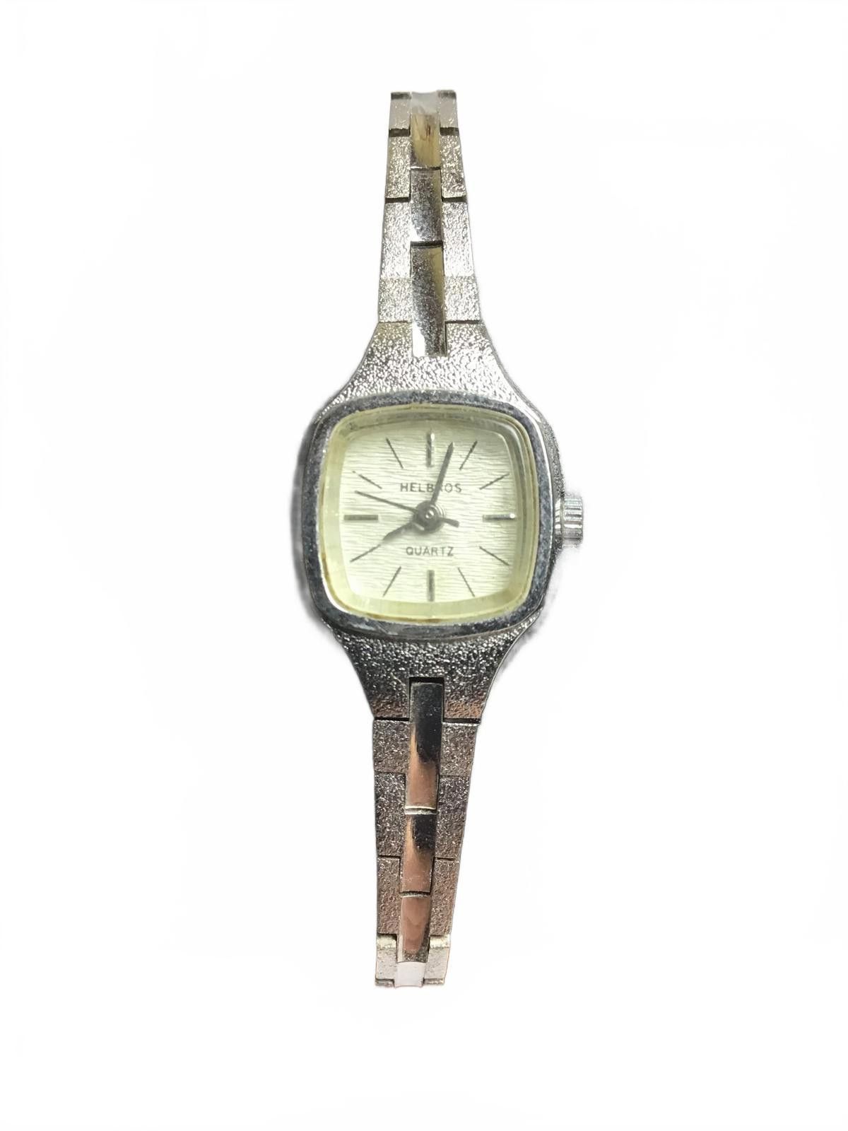 Other Helbros Vintage Quartz Silver Tone Women's Wristwatch Size ONE SIZE - 1 Thumbnail