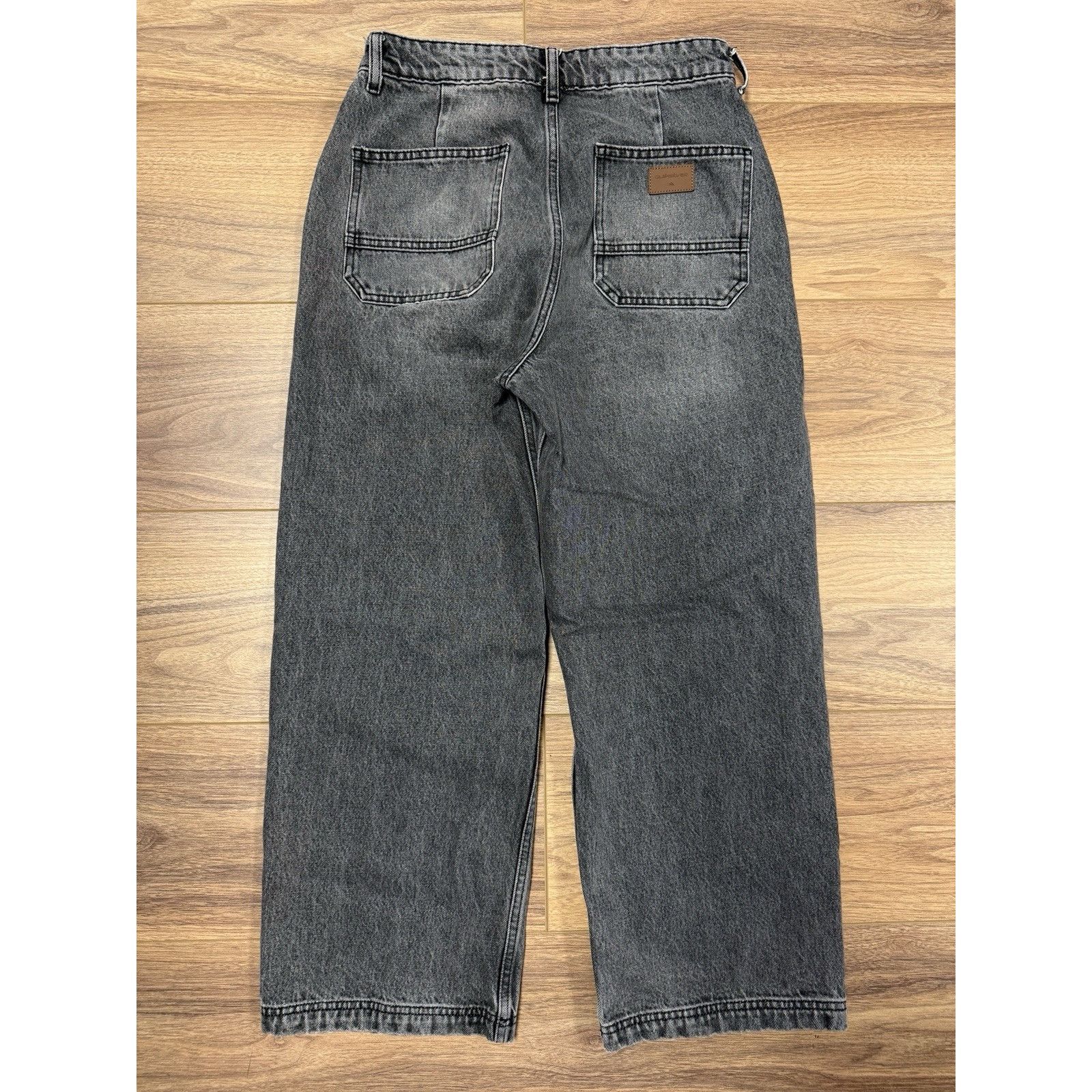 Quiksilver Quiksilver Baggy Jeans Mens 29 Gray Surf Skate Size US 29 - 2 Thumbnail