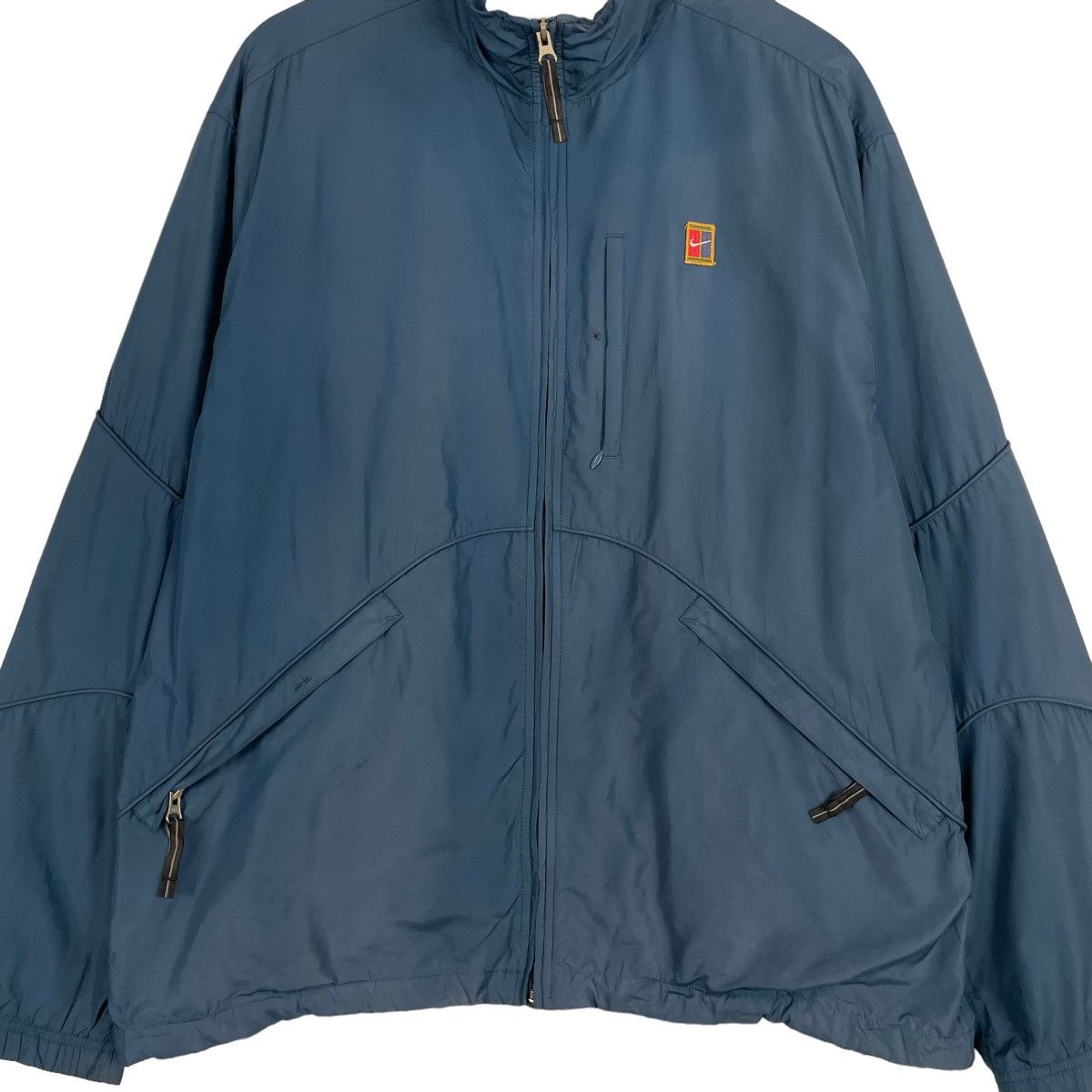 Nike × Nike ACG × Vintage 💥90s NIKE COURT SPORT ZIPPER JACKET Size US L / EU 52-54 / 3 - 6 Thumbnail