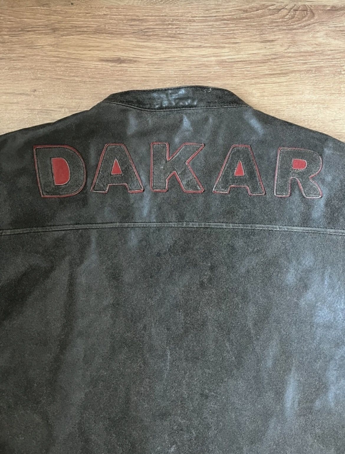 Vintage Dakar vintage racing leather jacket Size US XXL / EU 58 / 5 - 4 Thumbnail