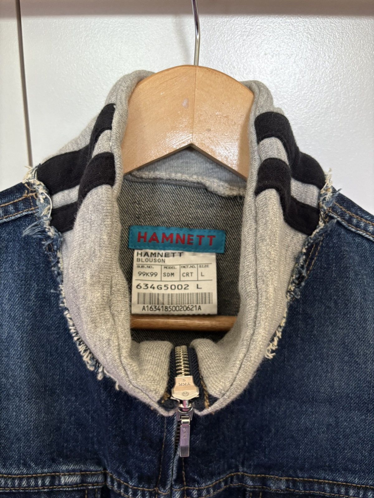 Designer Katharine hamnett london denim jacket Size US L / EU 52-54 / 3 - 6 Thumbnail