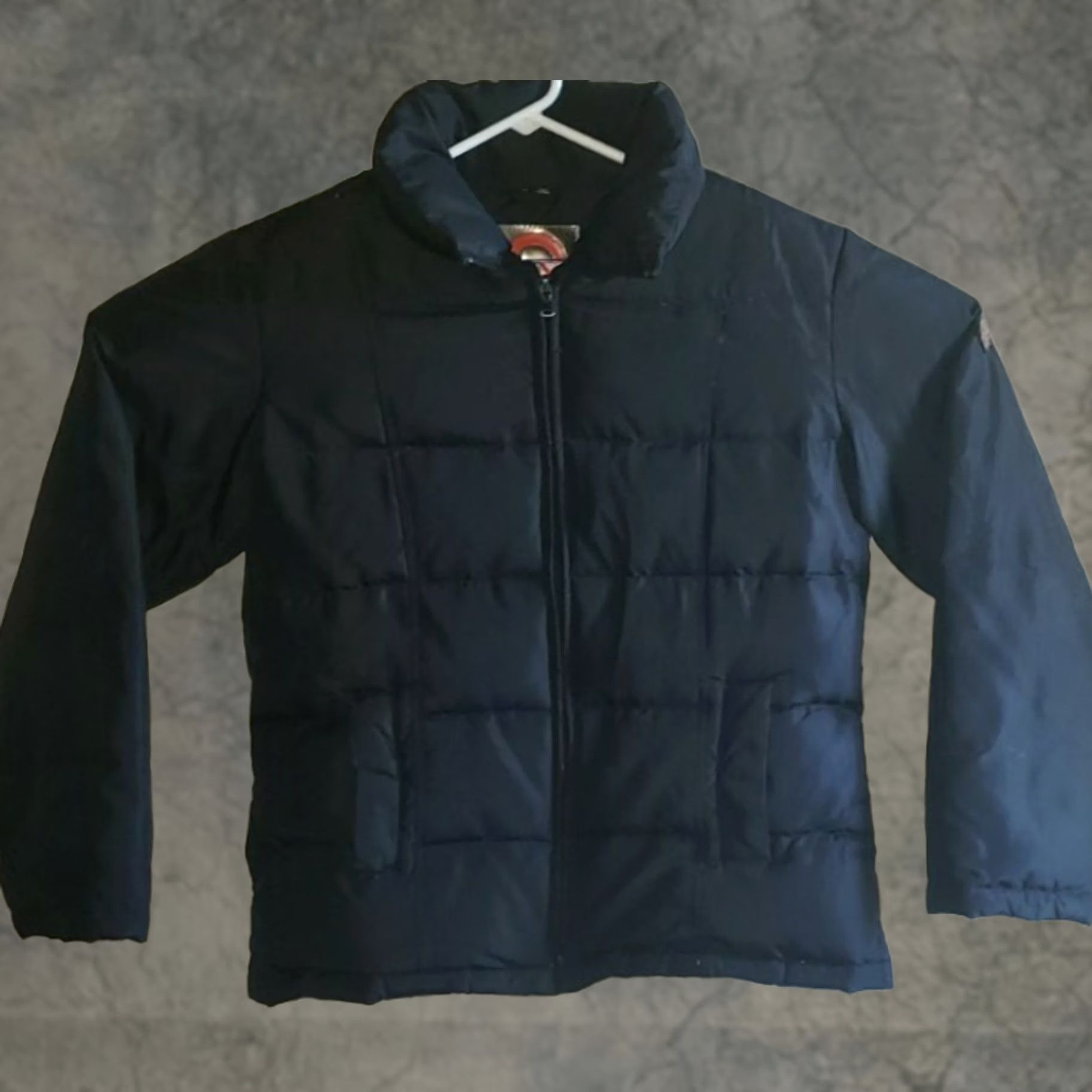 Vintage VINTAGE Underground Men's M Black Puffer Coat Jacket Down Filled Full Zip Size US M / EU 48-50 / 2 - 1 Thumbnail