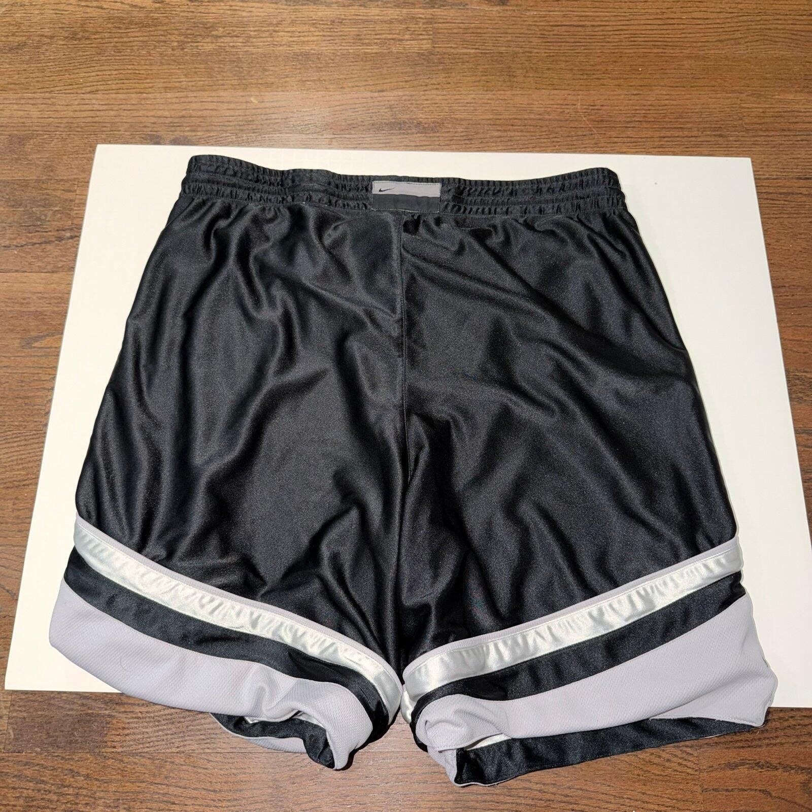 Nike Nike Black Shimmer Dazzle Baggy Hoop Shorts Mens L/XL Size US 36 / EU 52 - 3 Thumbnail