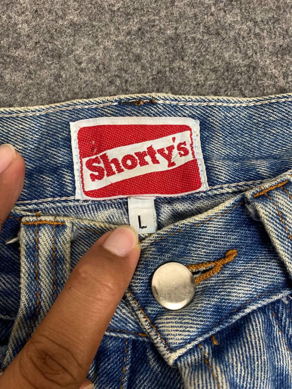 Shorty's Skateboards vintage 90s shortys skateboards baggy denim nice design Size US 34 / EU 50 - 10 Thumbnail