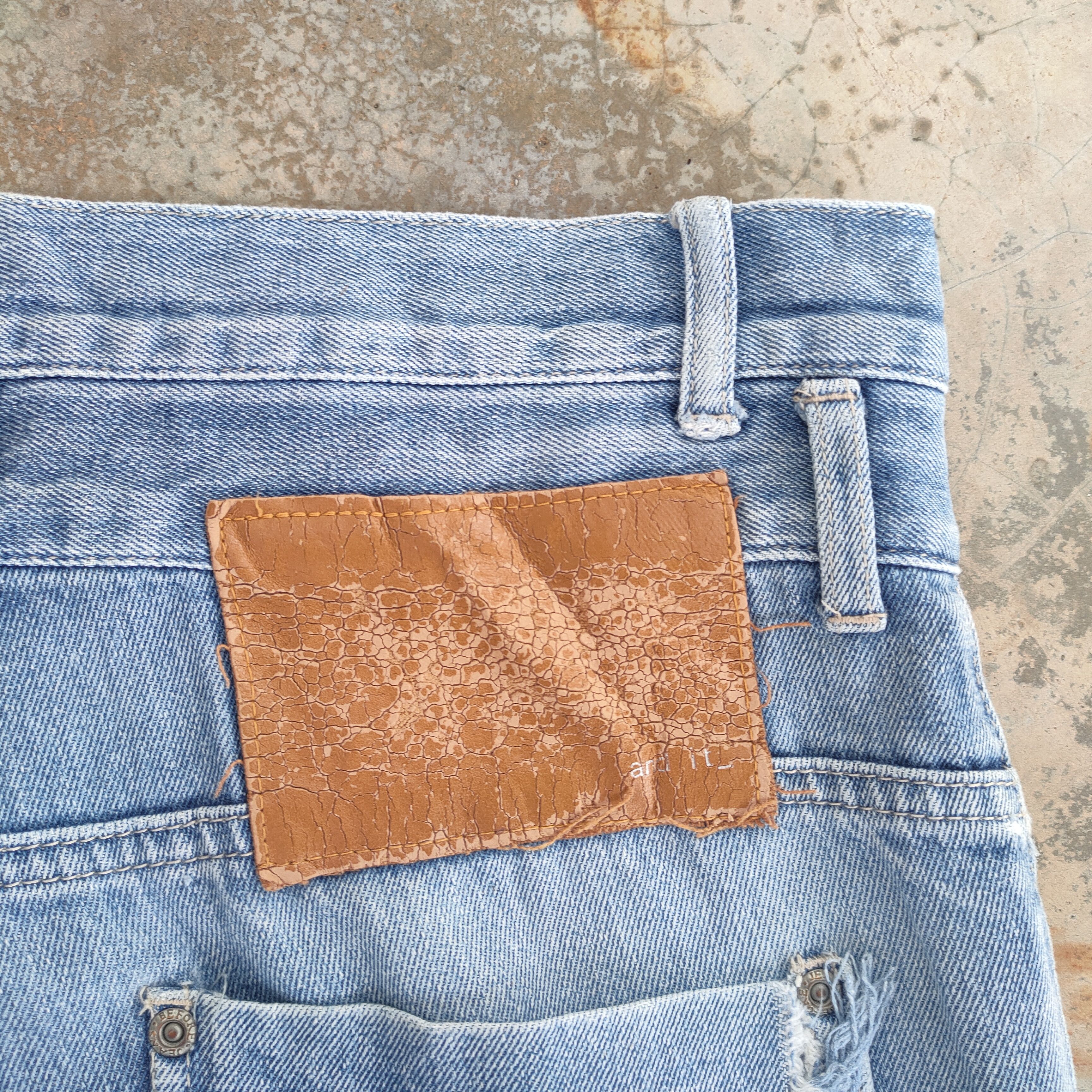 Japanese Brand × Jean × Seditionaries VINTAGE AND IT FLY BUTTON FADED JEANS DENIM PANTS Size US 36 / EU 52 - 12 Thumbnail