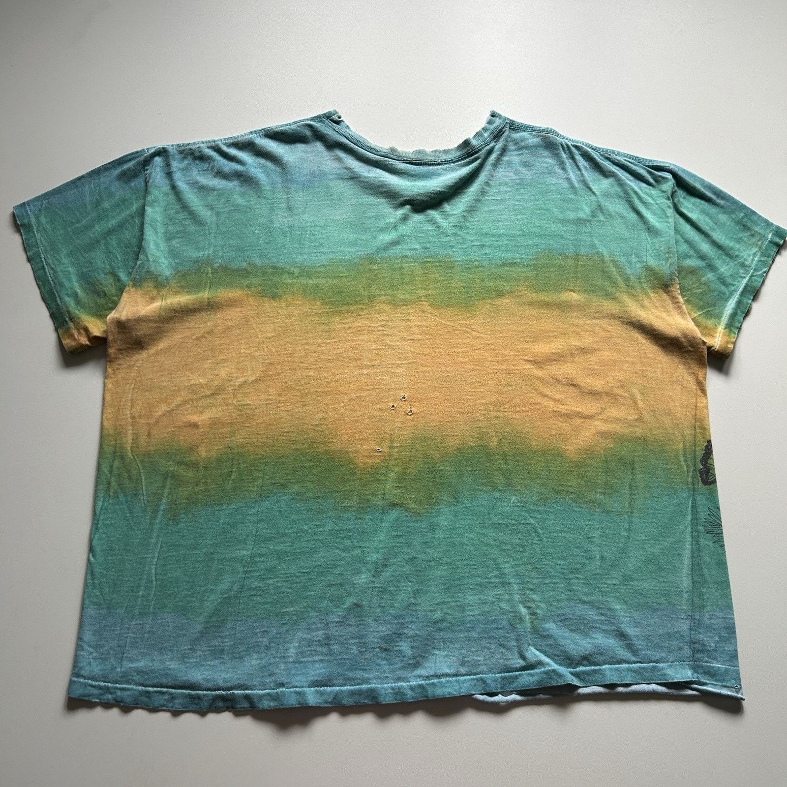 Vintage Vintage 90s Rainforest Animal Art Shirt XL Tie Dye Distress Size US XL / EU 56 / 4 - 12 Thumbnail
