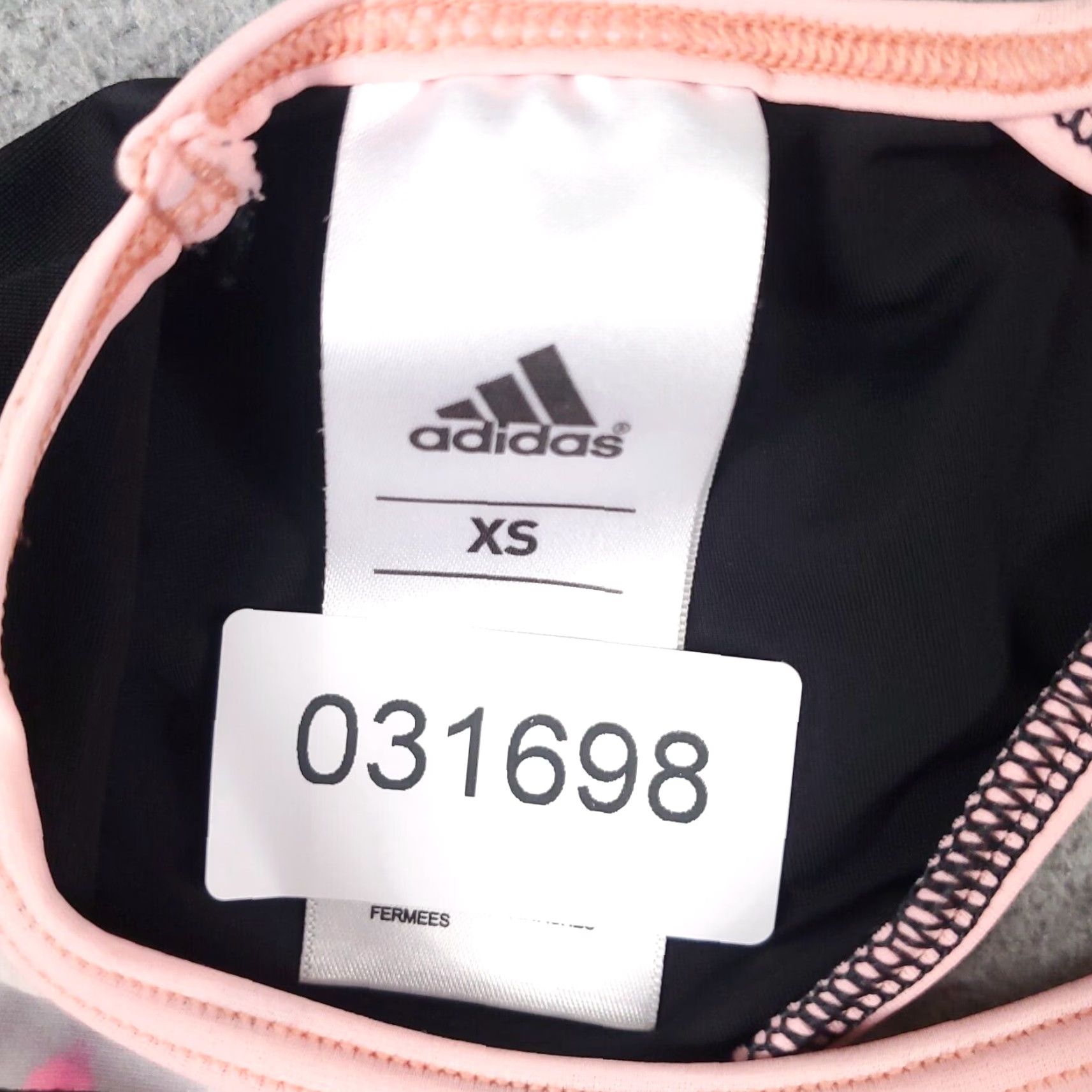 Adidas Adidas T Shirt Womens XS Black Striped Active Open Back Sleeveless Ladies Size XS / US 0-2 / IT 36-38 - 7 Thumbnail