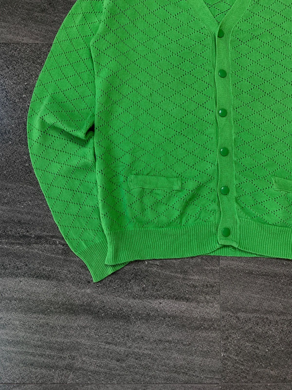 Needles FREE TAX! Textured Knitted Cardigan Jacket - Small Size S / US 4 / IT 40 - 3 Thumbnail
