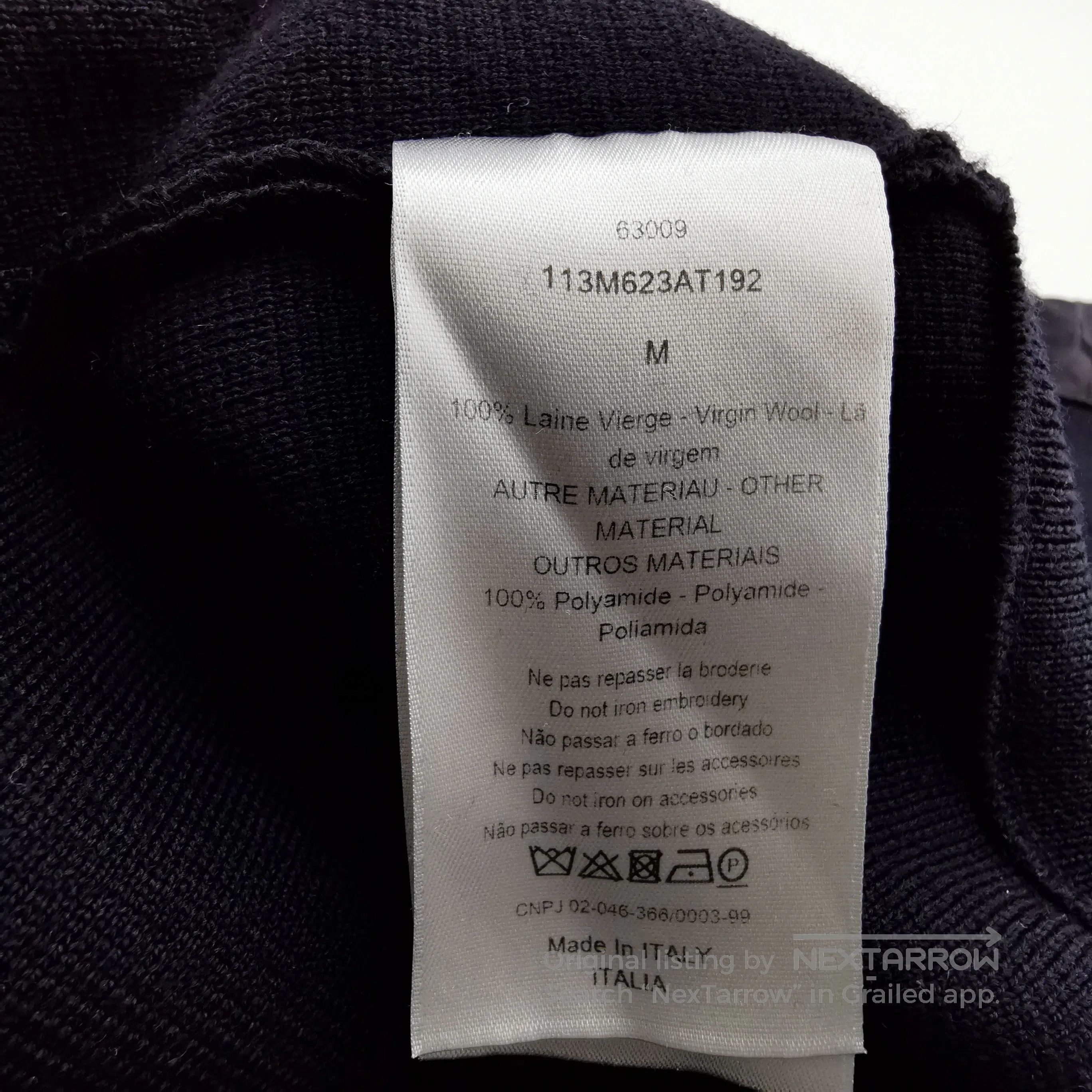 Dior Dior Wool High Neck Long. Size US M / EU 48-50 / 2 - 7 Thumbnail