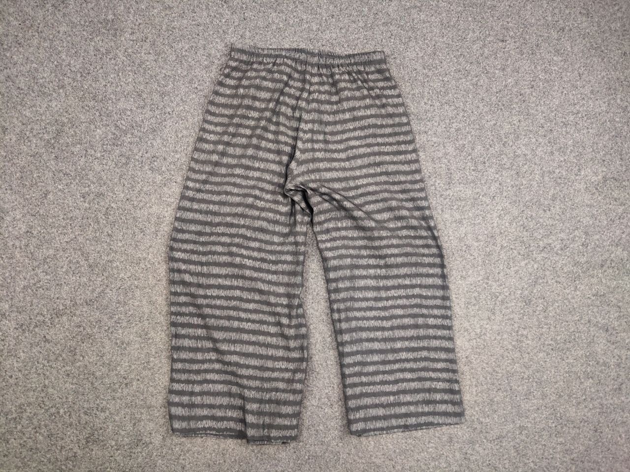 Gudrun Sjoden Gudrun Grenz Design Gray Patern cropped wide leg capri Pants Size 36" / US 14 / IT 50 - 10 Thumbnail