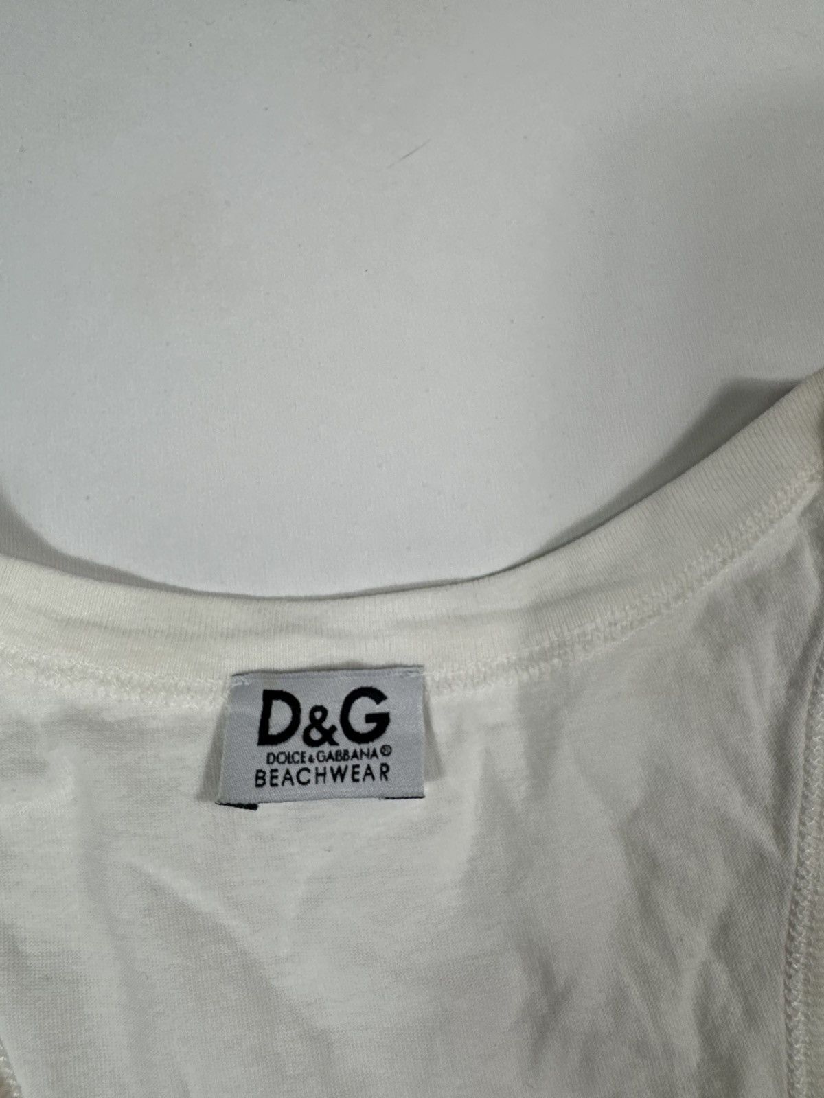 Dolce & Gabbana vintage short sleave t shirt dolcegbbana beachwear big logo Size M / US 6-8 / IT 42-44 - 5 Thumbnail