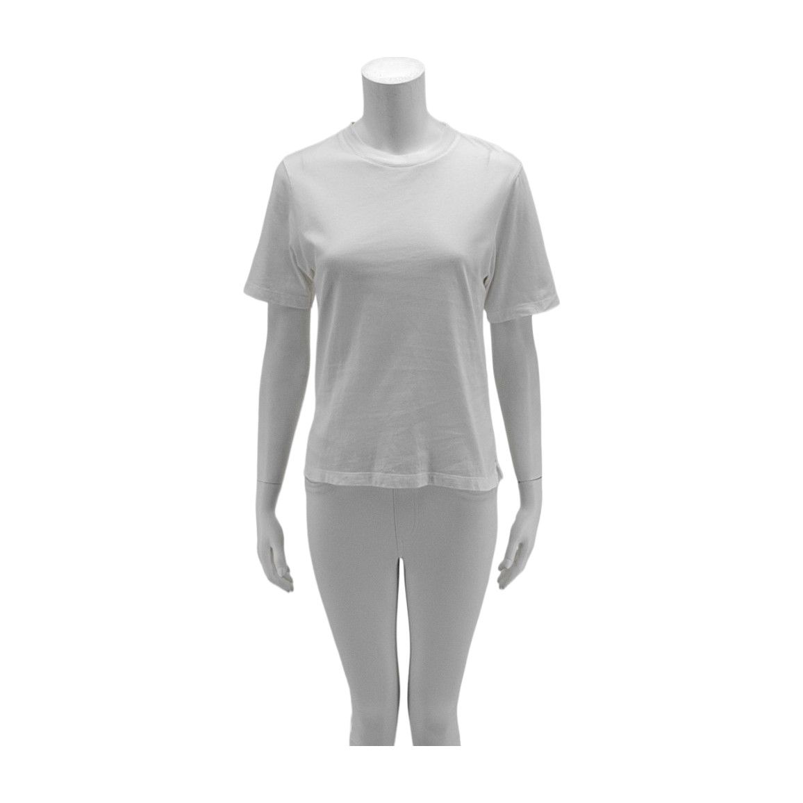 Balenciaga Balenciaga White Cotton T-Shirt Size S Size S / US 4 / IT 40 - 1 Thumbnail