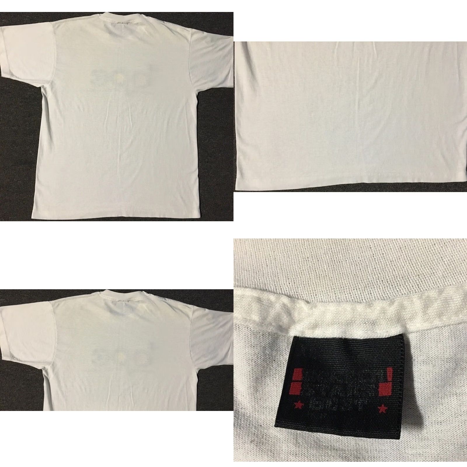CO VINTAGE Boomers Printing Co Faded Shirt L White Men T-Shirt 80s 90s Surf Skate Grunge USA California Lincoln Nebraska Shirt Boys Mens Size US L / EU 52-54 / 3 - 8 Thumbnail