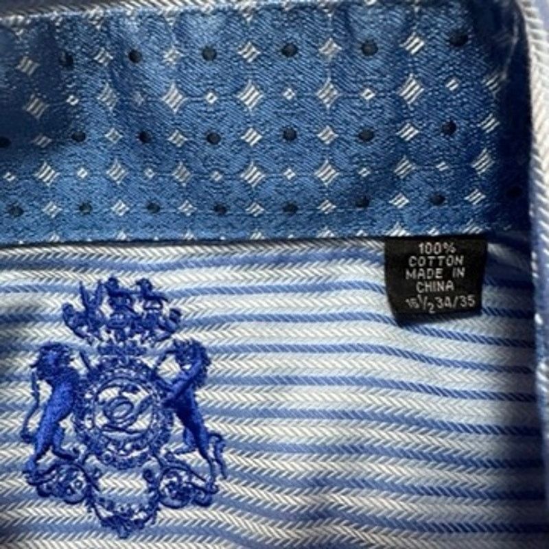 English Laundry English Laundry blue striped button down size 16.5 Size US L / EU 52-54 / 3 - 6 Thumbnail