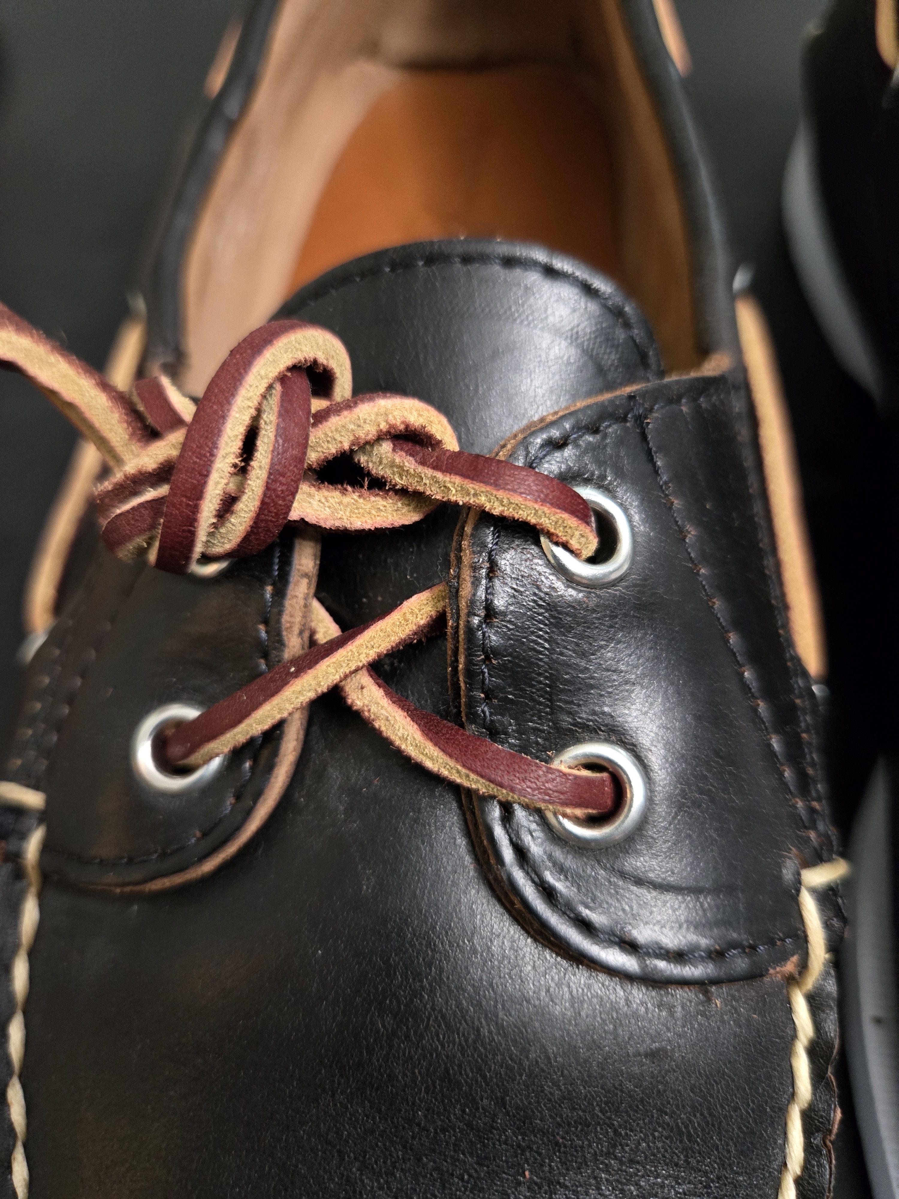 Rancourt & Co. 12E Horween CXL Boat Shoe- Rancourt & Co Size US 12 / EU 45 - 17 Thumbnail