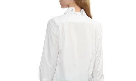 Comme des Garcons Comme Des Garcons White Pearl Collar Shirt Size M / US 6-8 / IT 42-44 - 8 Thumbnail