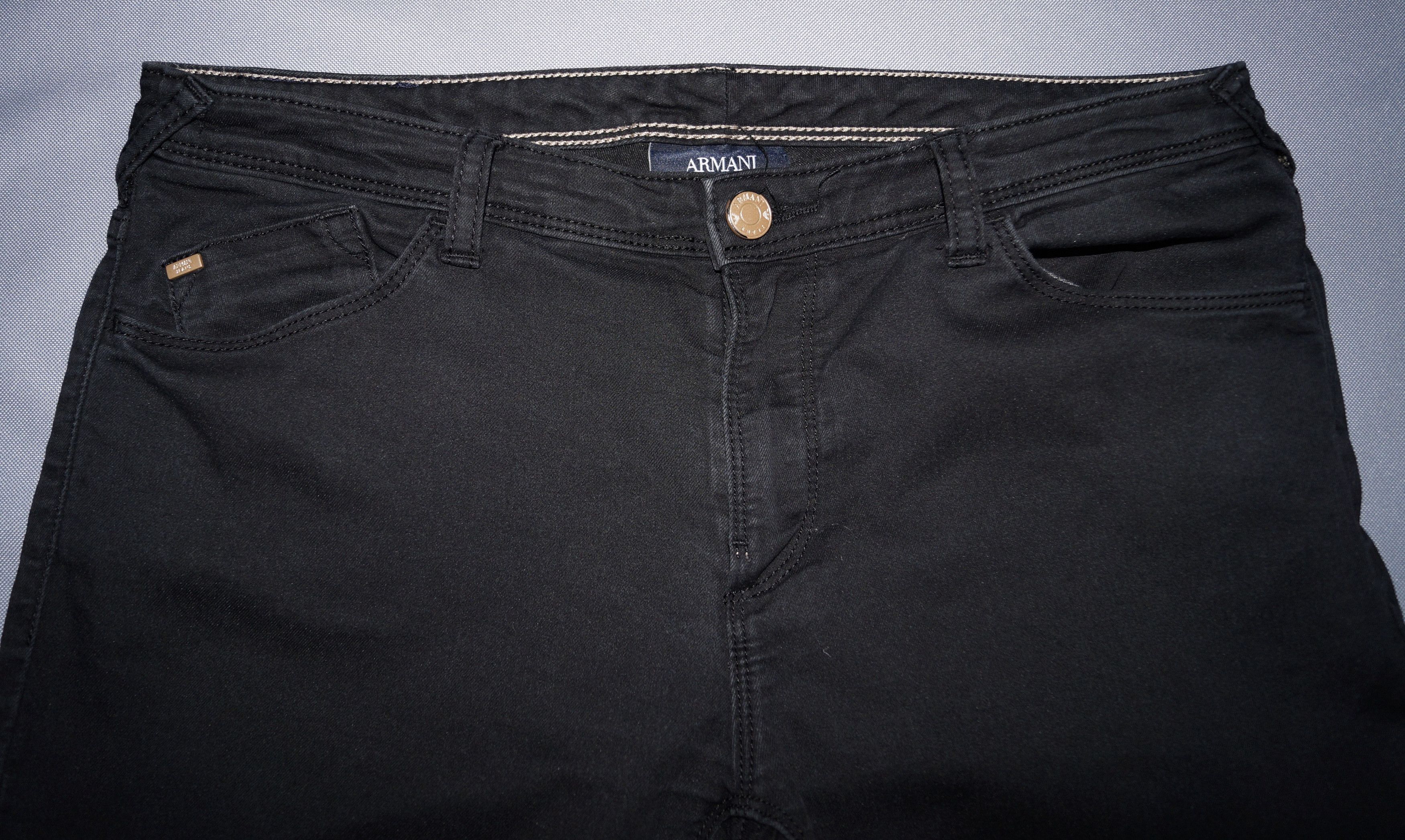 Armani Armani Womens black jeans 29 size Size 29" - 3 Thumbnail