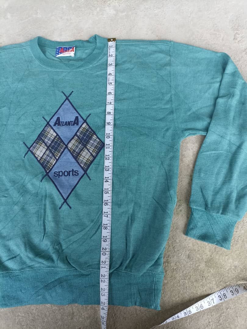 Japanese Brand Vintage Sweatshirt Atlanta Sport Size US M / EU 48-50 / 2 - 13 Thumbnail