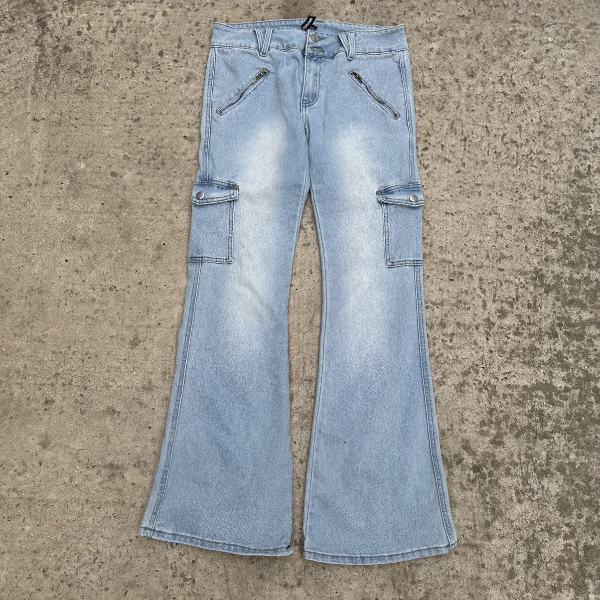 Designer × Issey Miyake × Japanese Brand Vintage Slouchy Jeans Hype Trend Japan Style Size 27" / US 4 / IT 40 - 3 Thumbnail