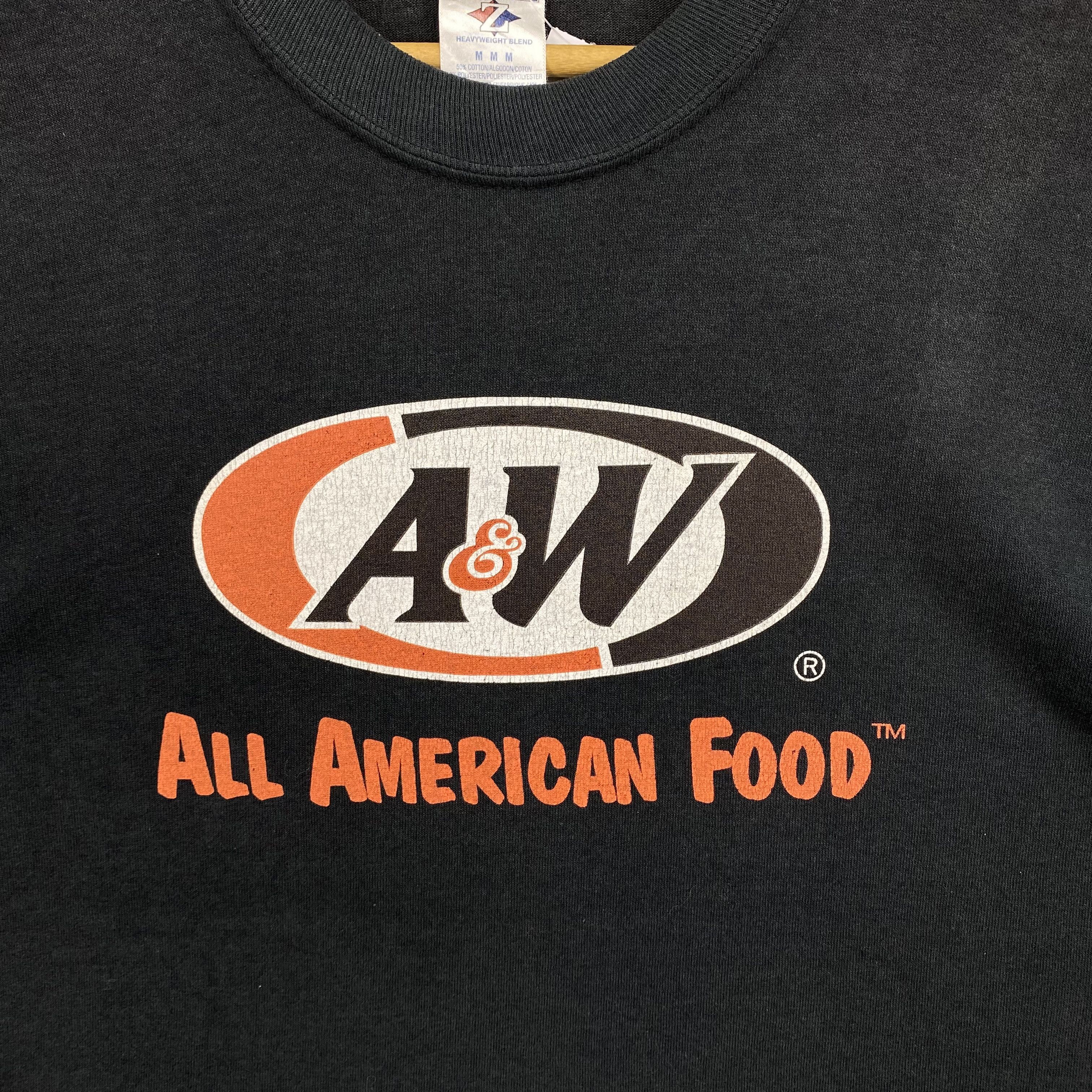 Vintage Vintage 90s A&W T-Shirt All American Food Crewneck Tee Size US M / EU 48-50 / 2 - 2 Thumbnail