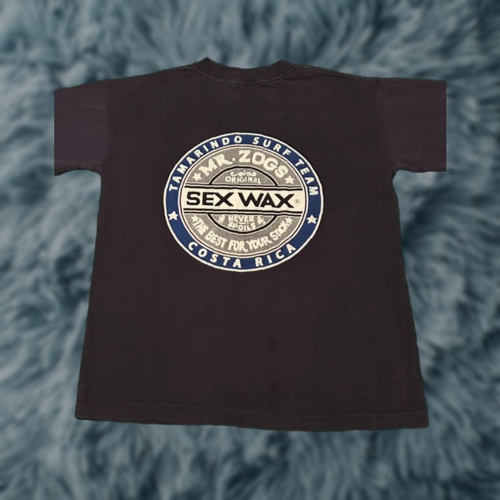 Vintage VINTAGE 90s MR. Zogs Sex Wax Surf Team Surfer Skate VTG Shirt Mens Size M Blue 90s Surf Skater Vintage Mens Shirt Size US M / EU 48-50 / 2 - 1 Thumbnail