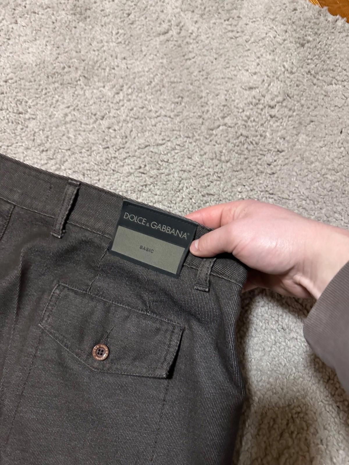 Dolce & Gabbana Vintage Dolce Gabbana Basic Cargo Brown Sz 54/32 Size US 44 / EU 60 - 10 Thumbnail