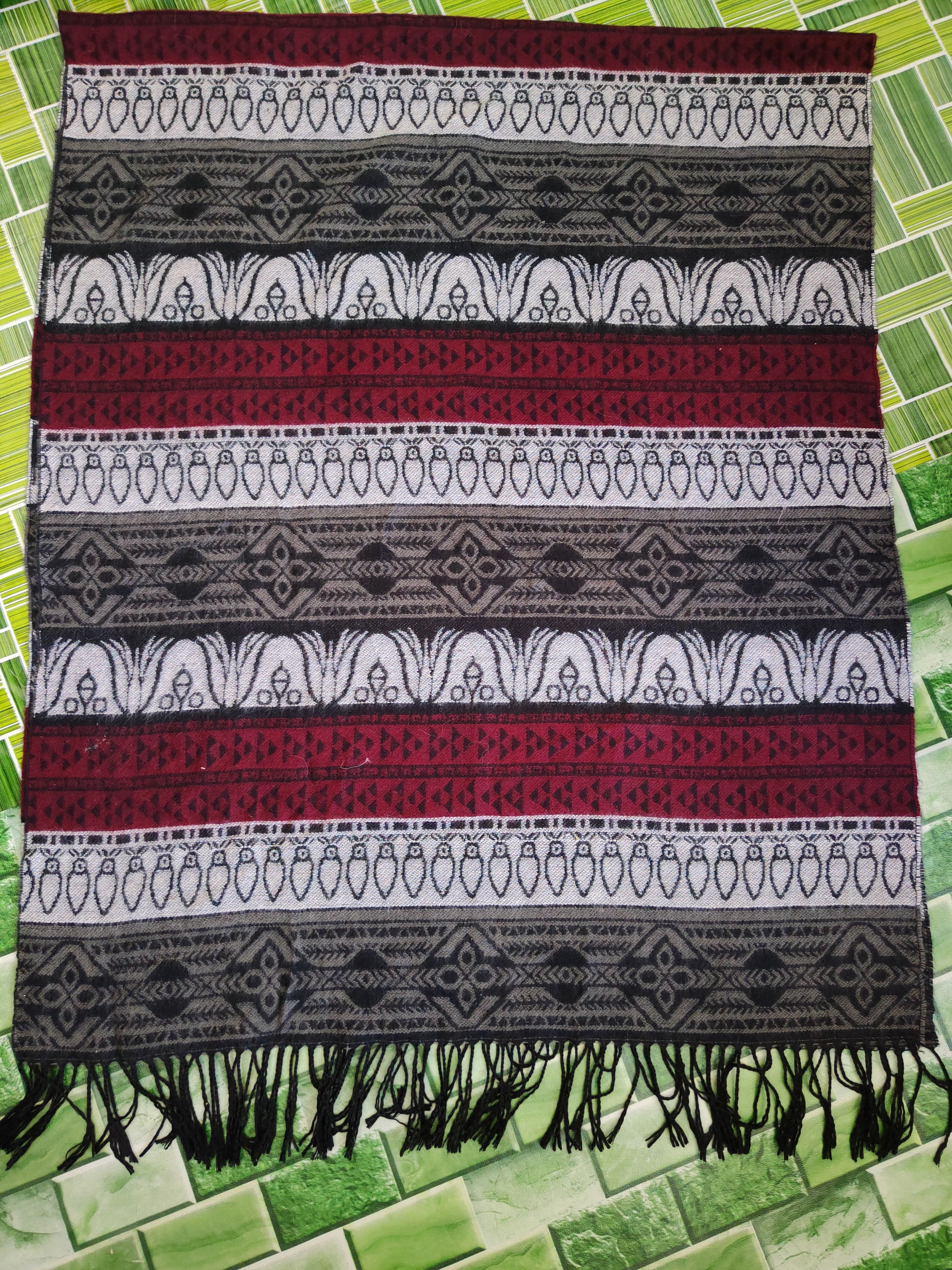 Japanese Brand Japan navajo vintage art Muffler Scarves #S2113 Size ONE SIZE - 6 Thumbnail