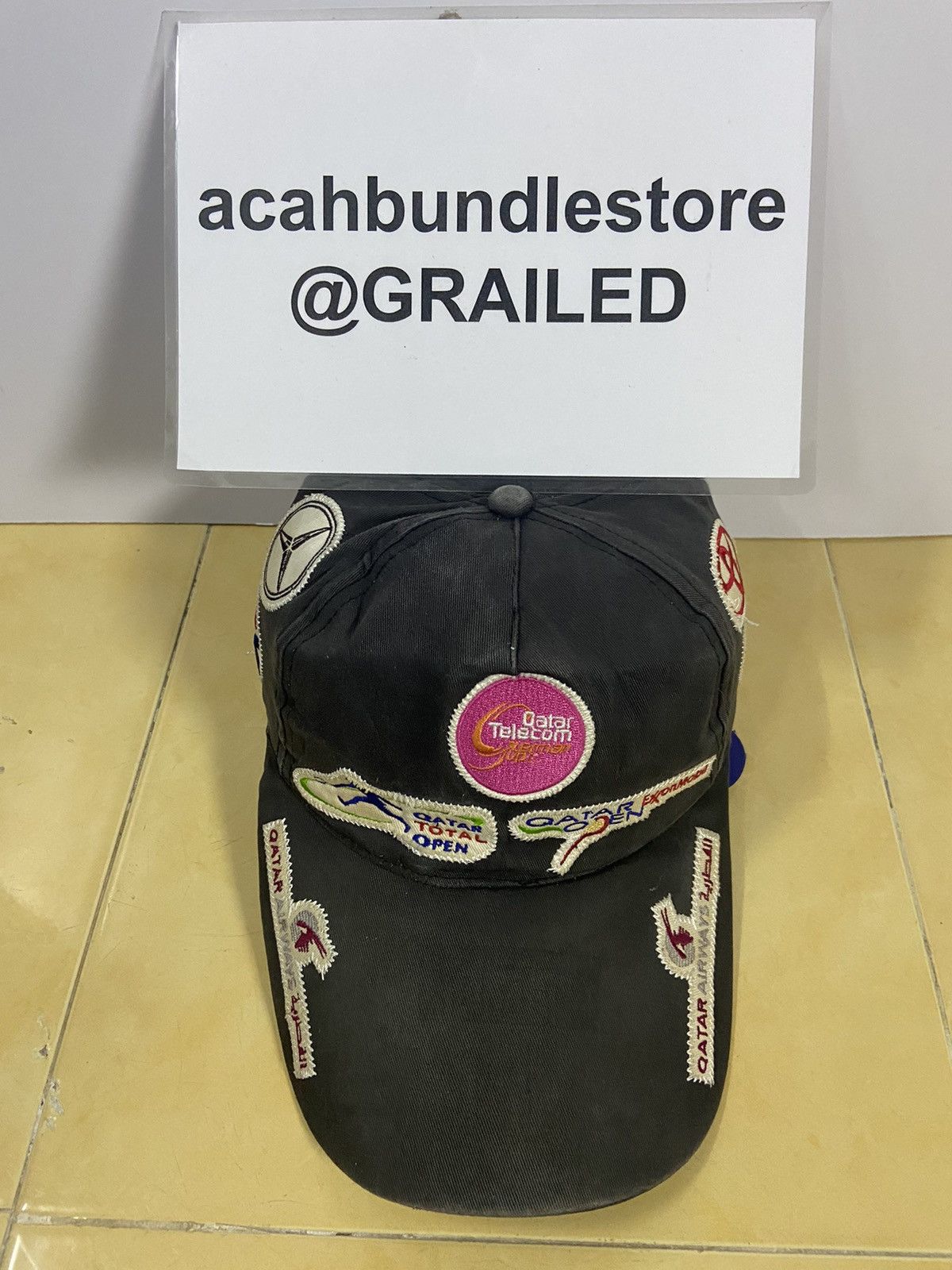 Other QATAR TENNIS FEDERATION FULL PATCHES CAP Size ONE SIZE - 9 Thumbnail