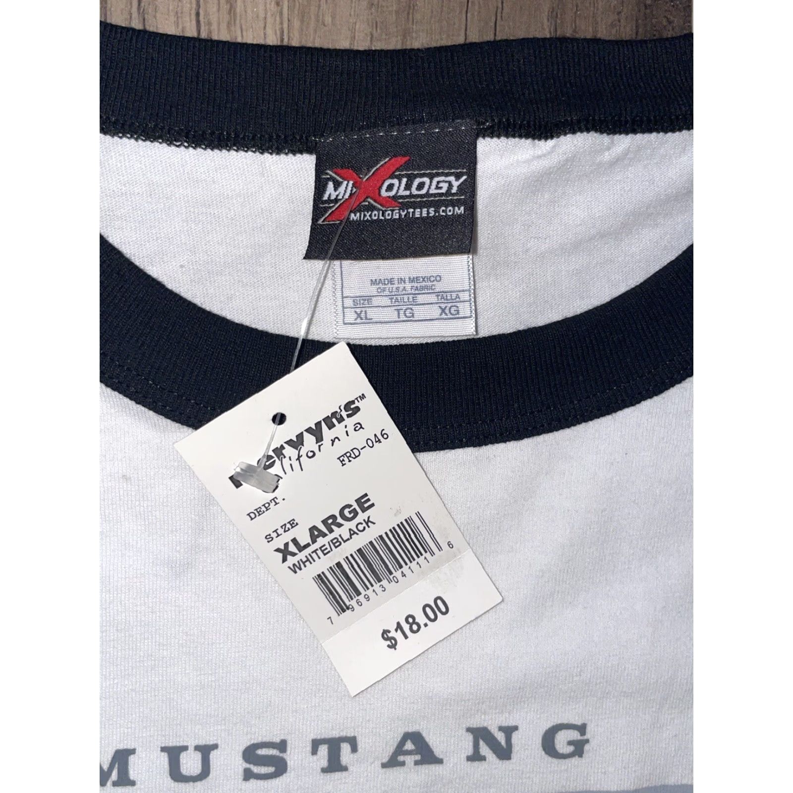 Ford VINTAGE Ford Mustang T-Shirt Mens XL Gray BNWT Size US XL / EU 56 / 4 - 3 Thumbnail