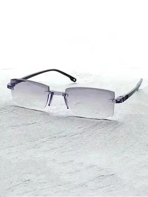 Japanese Brand Retro Punk Kurt Cobain Style Sunglasses Square Frame Fashion Size ONE SIZE - 2 Thumbnail