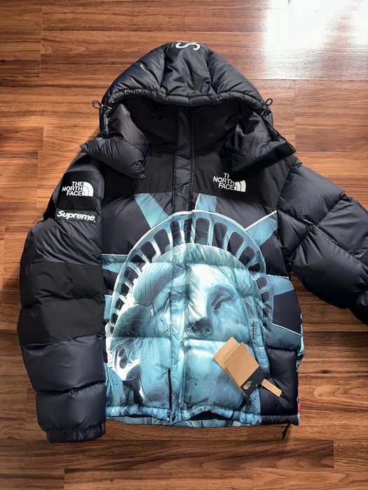 Supreme The North Face Statue of Liberty Baltoro Jacket Black