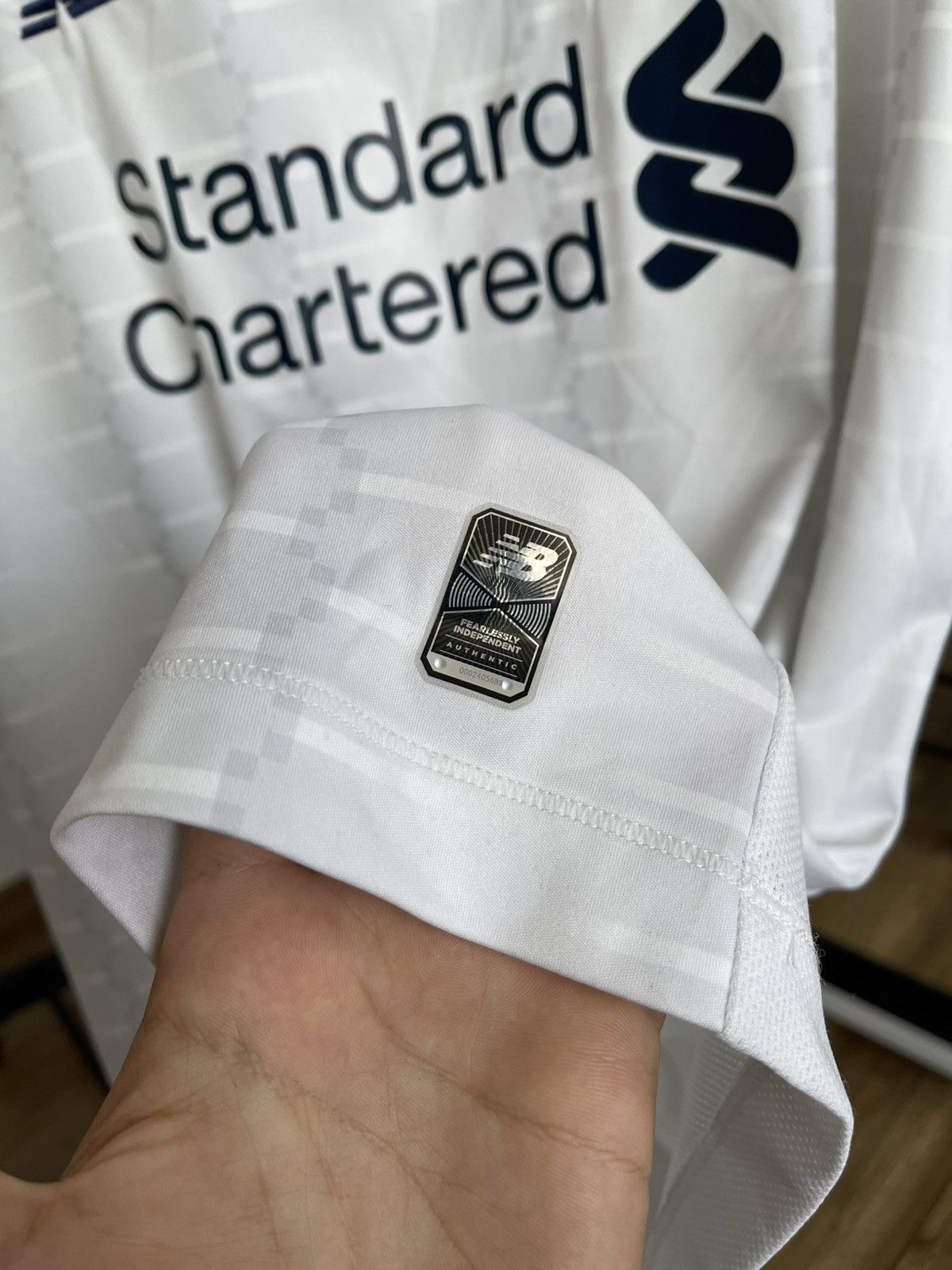 New Balance 2019/2020 New Balance Liverpool Soccer Jersey T-Shirt Tee Size US XXL / EU 58 / 5 - 8 Thumbnail