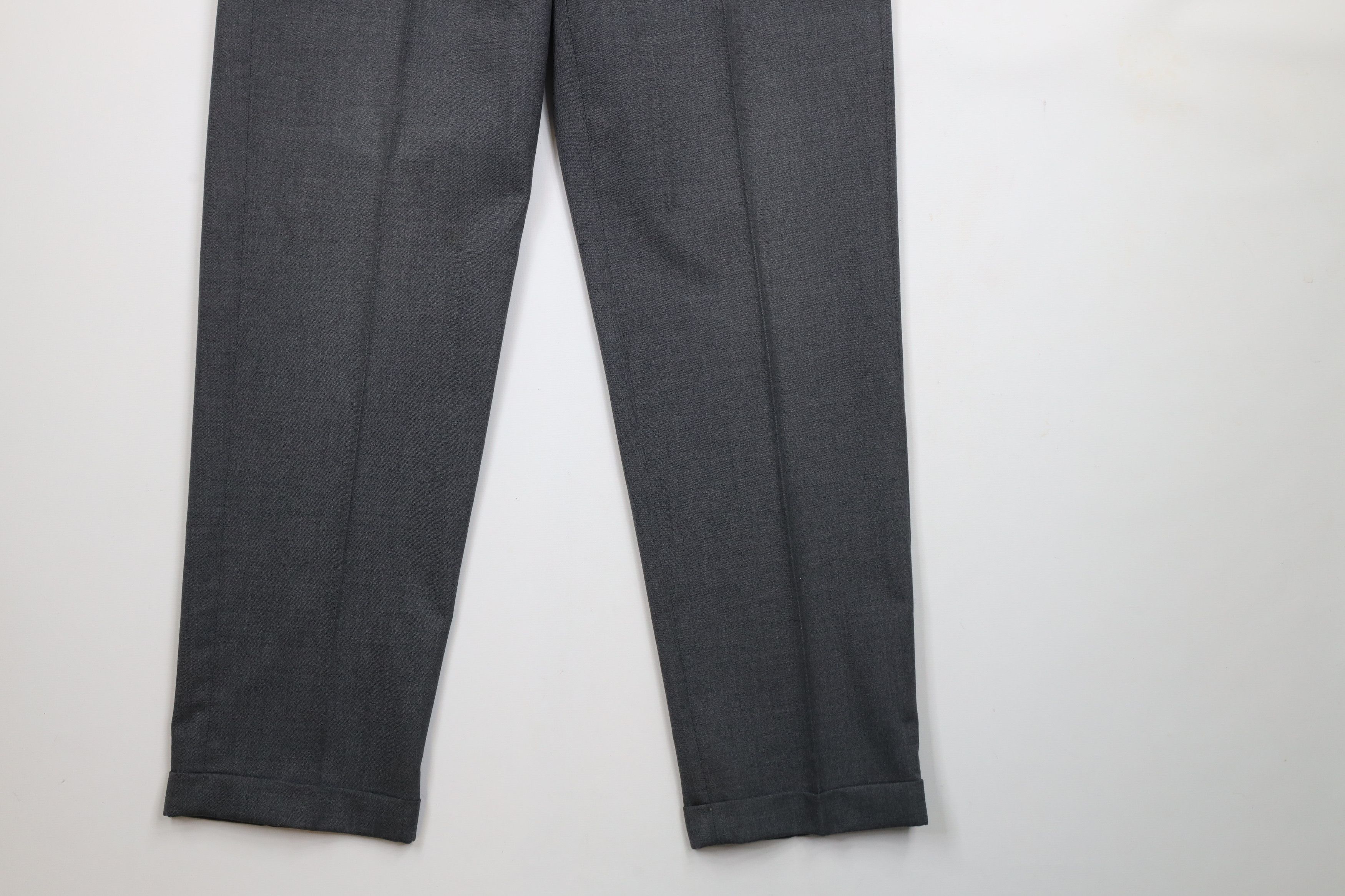 Lands' End × Vintage Vintage 90s Lands End Wide Leg Chino Pants Trousers USA Size US 32 / EU 48 - 4 Thumbnail