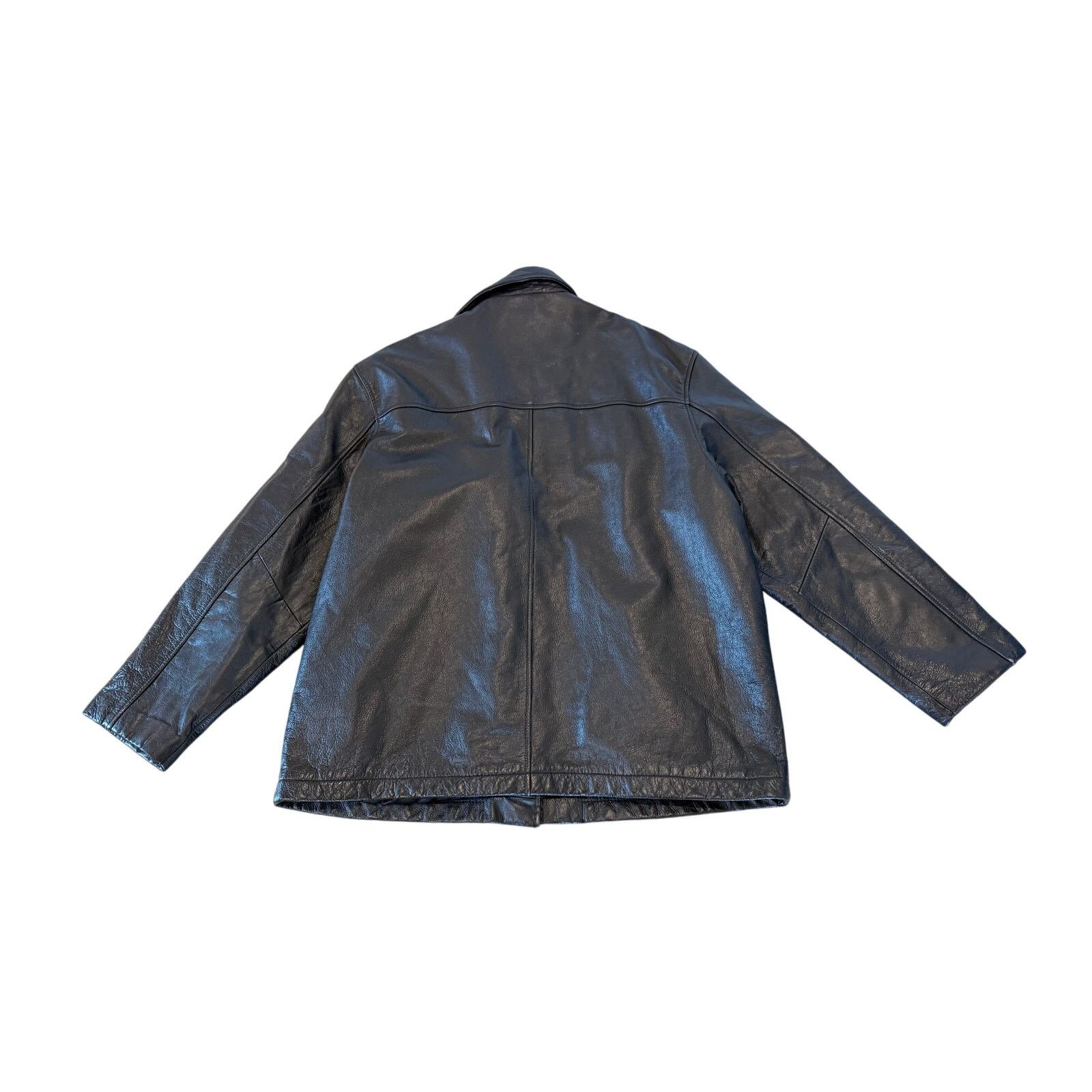 Britches Britches - Vintage Men's Leather Coat, Size XL Size US XL / EU 56 / 4 - 2 Thumbnail