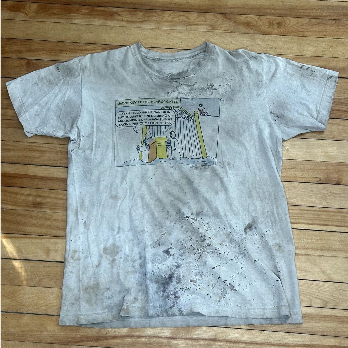 Vintage Distressed Fest Banger Skiing Shirt Insane Shirt lol Size US L / EU 52-54 / 3 - 1 Thumbnail
