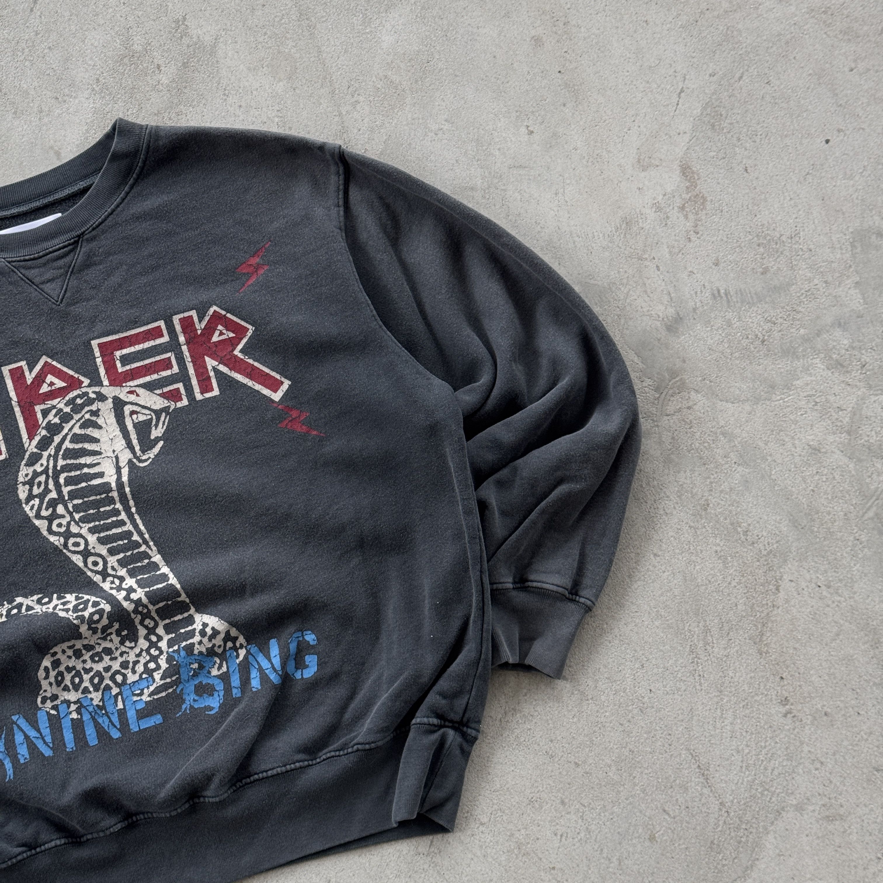 Vintage Vintage 90s Anine Bing Viper Crewneck Sweatshirt Size US XS / EU 42 / 0 - 2 Thumbnail
