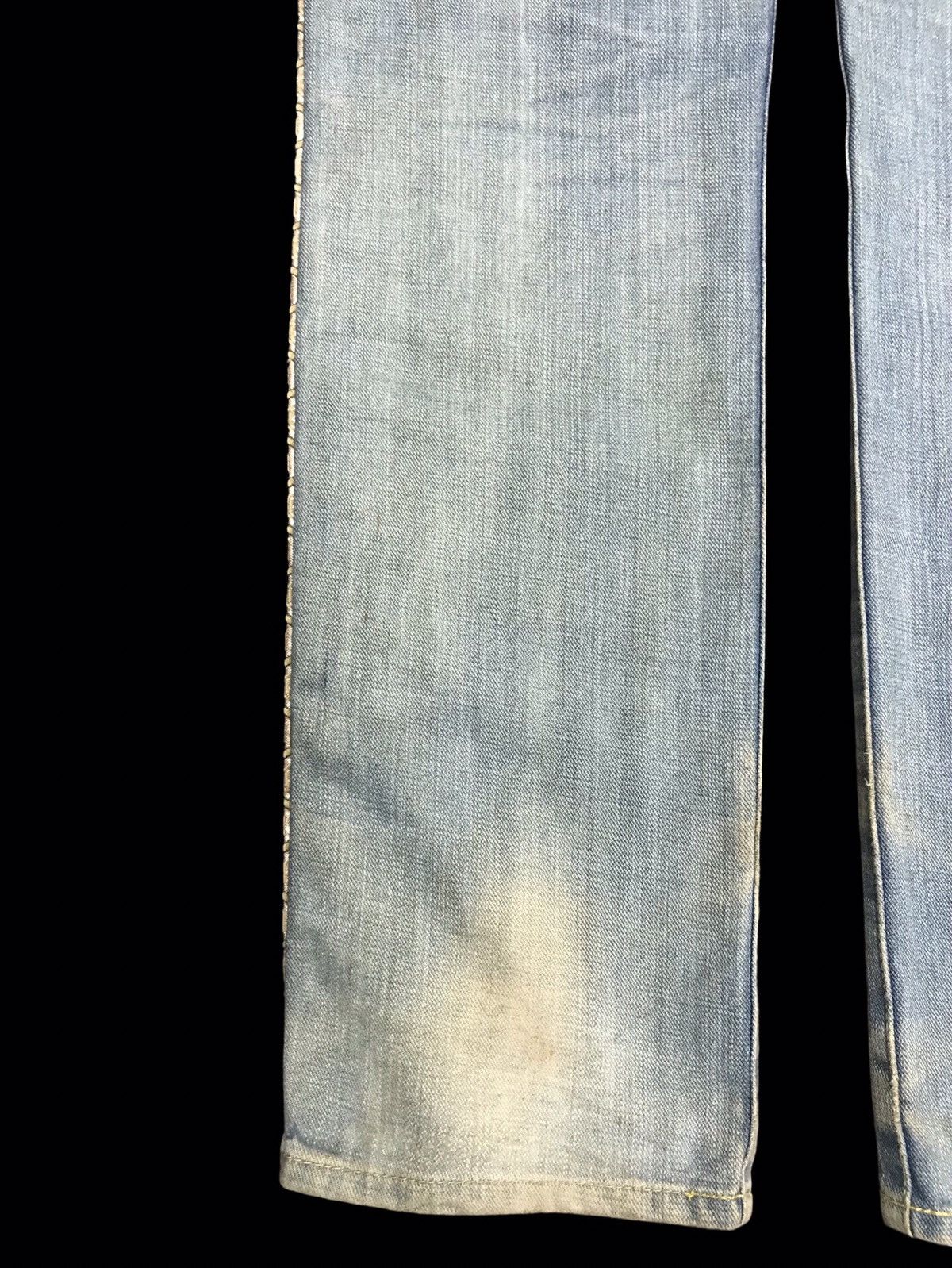 Designer 💥ARCHIVAL💥VERY RARE GEMSTONE TWO TONES BUSH DENIM F386 Size US 31 - 16 Thumbnail