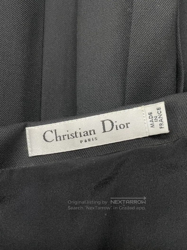 Dior Dior Black pleated skirt Size 26" / US 2 / IT 38 - 4 Thumbnail