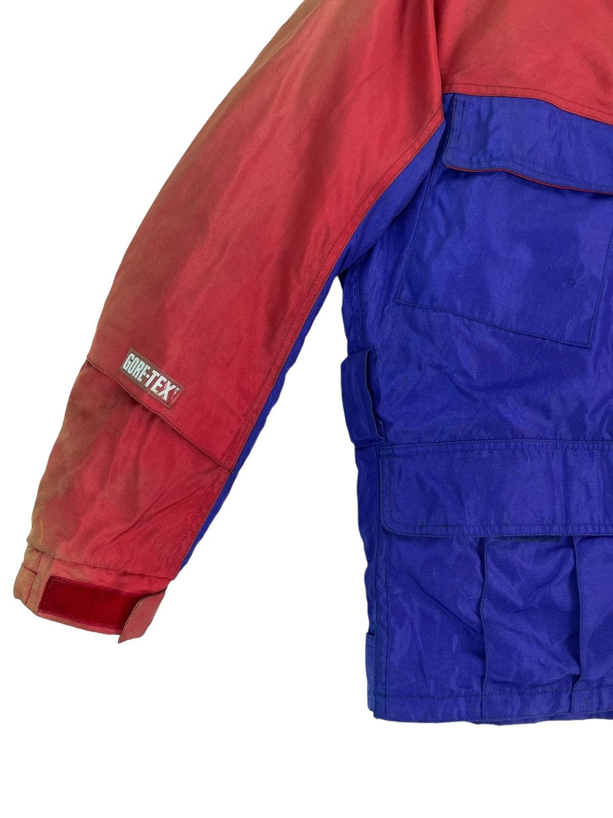 Goretex × Japanese Brand Vtg 90s rare GORE TEX japan multicolor jacket Size US L / EU 52-54 / 3 - 3 Thumbnail